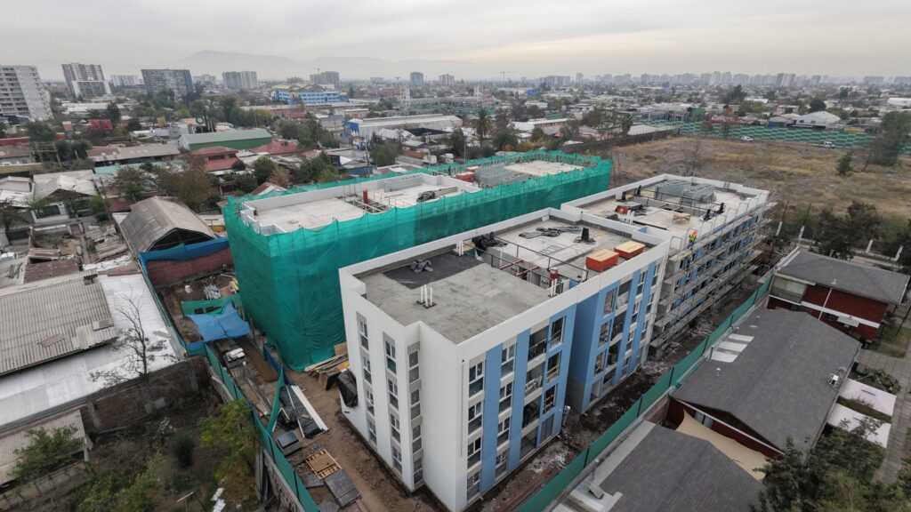 Fotografía del proyecto habitacional Ossa